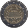 Монета. Германия. 2 евро 2007 год. 50 лет подписания Римского договора (G). ав.