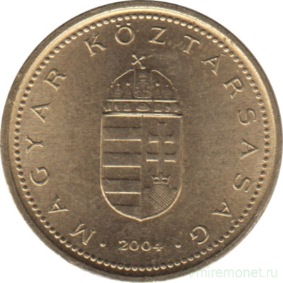 Монета. Венгрия. 1 форинт 2004 год.