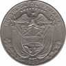 Монета. Панама. 0.25 бальбоа 1983 год. ав.