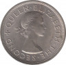Монета. Новая Зеландия. 1 крона 1953 год. рев.