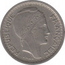 Монета. Алжир. 20 франков 1956 год. рев.