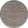 Монета. Колумбия. 1 сентаво 1938 год. рев.