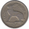 Монета. Ирландия. 3 пенса 1946 год.