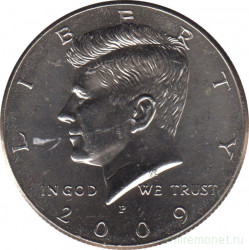 Монета. США. 50 центов 2009 год. Монетный двор P.