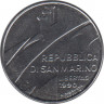 Монета. Сан-Марино. 50 лир 1990 год. 16 веков истории Сан-Марино. рев.