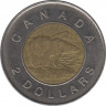 Монета. Канада. 2 доллара 1996 года. рев.