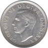 Монета. Великобритания. 6 пенсов 1938 год. рев.