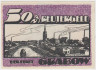 Бона. Нотгельд. Германия. Город Грабов. 50 пфеннигов 1922 год. Вариант 460.1.3. ав.