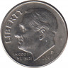 Монета. США. 10 центов 2006 год. Монетный двор P. ав.
