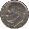  Монета. США. 10 центов 1980 год. Монетный двор P. ав.