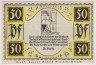 Бона. Нотгельд. Германия. Округ Штольценау. 50 пфеннигов 1921 год. Вариант 1276.2.1.1. рев.