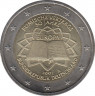 Монета. Германия. 2 евро 2007 год. 50 лет подписания Римского договора (A). ав.
