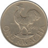 Монета. Малави. 1 квача 1992 год. ав.