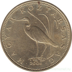 Монета. Венгрия. 5 форинтов 2006 год.
