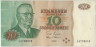 Банкнота. Финляндия. 10 марок 1980 год. Тип 111а (21). ав.