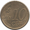 Монета. Австрия. 10 центов 2011 год.