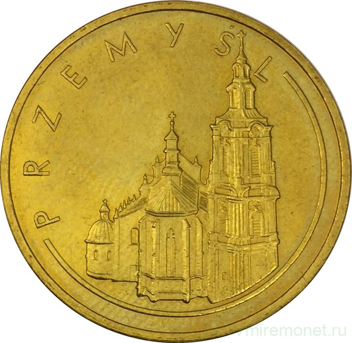 Монета. Польша. 2 злотых 2007 год. Пшемысль. 