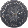 Монета. Мадагаскар. 1 франк 1982 год. ав.