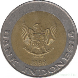 Монета. Индонезия. 1000 рупий 1996 год. 