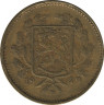 Аверс. Монета. Финляндия. 5 марок 1949 год.