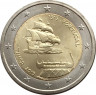 Монета. Португалия. 2 евро 2015 год. 500 лет открытия Тимора. ав