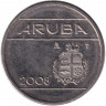 Монета. Аруба. 10 центов 2008 год.