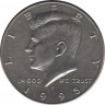 Монета. США. 50 центов 1995 год. Монетный двор P. ав.