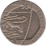 Монета. Великобритания. 20 пенсов 2014 год. рев.