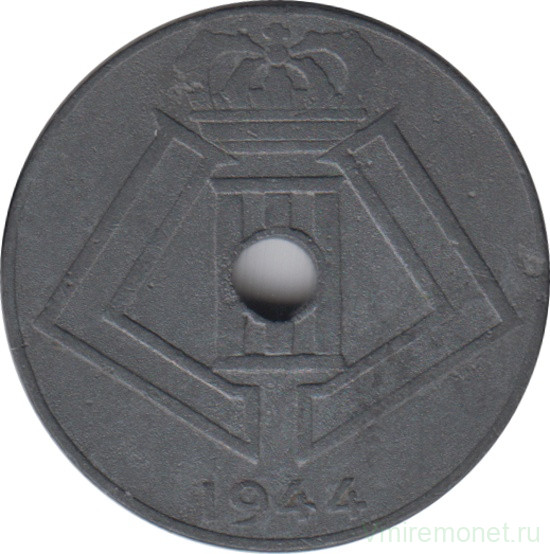 Монета. Бельгия. 10 сантимов 1944 год. BELGIE-BELGIQUE.