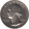 Монета. США. 25 центов 1974 год. Монетный двор S. ав.