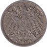 Монета. Германская империя. 10 пфеннигов 1915 год. (A).