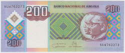 Банкнота. Ангола. 200 кванз 2011 год.
