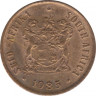 Монета. Южно-Африканская республика. 1 цент 1985 год. ав.