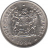 Монета. Южно-Африканская республика (ЮАР). 5 центов 1986 год. ав.
