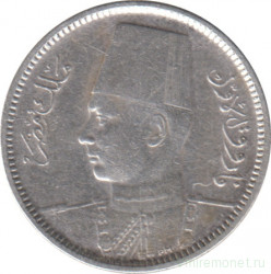 Монета. Египет. 2 пиастра 1937 год.