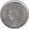 Монета. Египет. 2 пиастра 1937 год. ав.