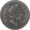 Монета. Канада. 5 центов 1992 год. 125 лет Конфедерации Канада. рев.