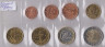 Монеты. Греция. Набор евро 8 монет 2002 год. 1, 2, 5, 10, 20, 50 центов, 1, 2 евро. EFS. ав.