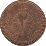 Монета. Афганистан. 2 пула 1937 (1316) год. ав.