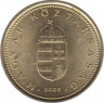  Монета. Венгрия. 1 форинт 2006 год. ав.