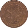 Монета. Германия. 5 центов 2011 год (A). ав.
