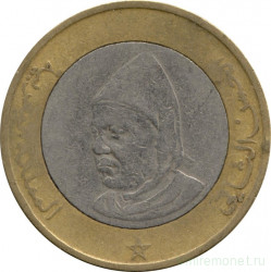 Монета. Марокко. 10 дирхамов 1995 год.
