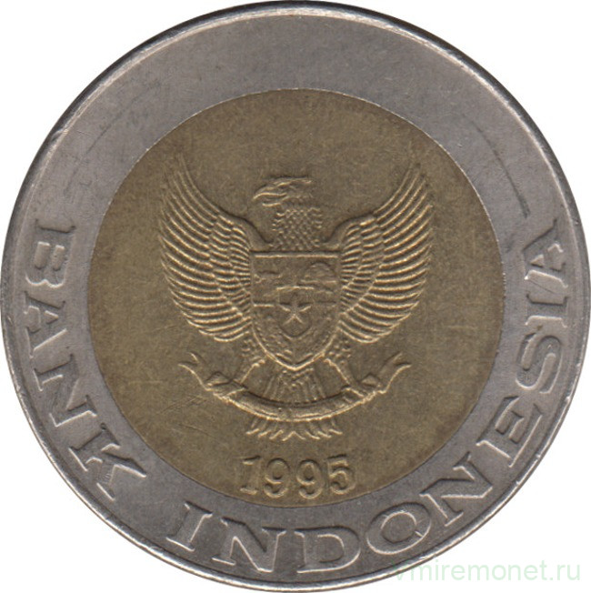 Монета. Индонезия. 1000 рупий 1995 год. 