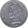 Монета. Филиппины. 10 сентимо 1988 год. ав.