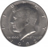 Монета. США. 50 центов 1982 год. Монетный двор D. ав.