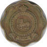 Монета. Цейлон (Шри-Ланка). 10 центов 1969 год. рев.