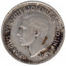 Монета. Австралия. 3 пенса 1947 год.