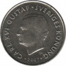 Монета. Швеция. 1 крона 2007 год. ав.