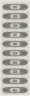 Ценная бумага. США. Железнодорожная компания "Chicago Terminal Transfer". Купоны облигации на получение дивидендов за 1923 - 1927 года. рев.