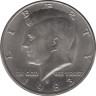 Монета. США. 50 центов 1983 год. Монетный двор D. ав.